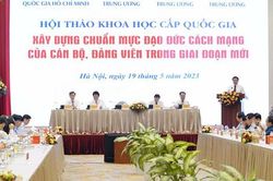 Xây dựng chuẩn mực đạo đức trong giai đoạn mới