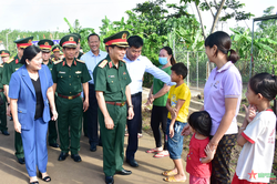 Khảo sát mô hình về quốc phòng địa phương tại Bình Dương, Bình Phước