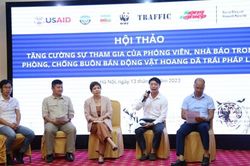 Ra mắt mạng lưới phóng viên điều tra phòng, chống buôn bán động vật hoang dã