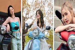Hotgirl Gen Z 'biến hóa' đa dạng phong cách với xe tay ga Yamaha