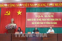 Bến Tre thực hiện '5 Không' để tham gia mạng xã hội an toàn, văn minh