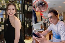 Phương Oanh lộ diện với vòng 2 lùm lùm sau khi Shark Bình thông báo 'tin vui'