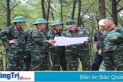 Bộ Chỉ huy Quân sự tỉnh Quảng Trị kiểm tra công tác xây dựng Sở chỉ huy diễn tập KVPT tỉnh