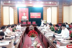 Tổ công tác số 3, Ban Chỉ đạo 297 tỉnh làm việc tại huyện Quỳnh Nhai