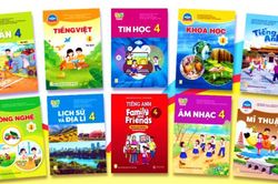 Công bố giá sách giáo khoa mới lớp 4, 8 và 11