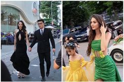 Vợ Bùi Tiến Dũng đẹp siêu thực dù bị chụp lén trên phố