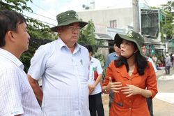 Chủ tịch UBND An Giang khảo sát khu vực sạt lở trên địa bàn tỉnh
