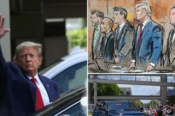 Ông Trump im lặng, không nhận tội trong phiên tòa kéo dài 47 phút