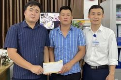 Em Mè Văn Long bị tai nạn giao thông được ủng hộ gần 50 triệu đồng