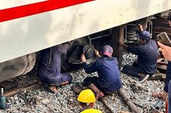 Tàu bị trật bánh tại Bình Thuận, đường sắt gián đoạn nhiều giờ