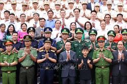 Chủ tịch nước Võ Văn Thưởng gặp mặt các điển hình tiên tiến trong đấu tranh phòng, chống ma túy
