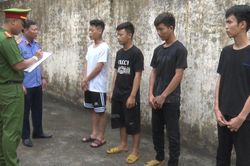 Bắt nhóm người bịt mặt, che biển số để cướp tài sản