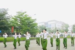 Phụ nữ Công an Tuyên Quang tự tin bước vào vòng chung kết Hội thi dân vũ toàn quốc
