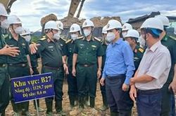 Đẩy nhanh tiến độ dự án xử lý đất nhiễm dioxin tại sân bay A So