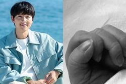Song Joong Ki khoe ảnh con trai vừa chào đời tại Italy
