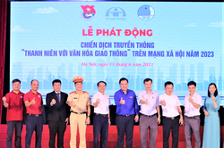 Tăng cường truyền thông 'Thanh niên với văn hóa giao thông' trên mạng xã hội