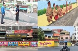 Người dân Hà thành phấn khởi khi triền đê cũ được tô điểm tranh bích họa