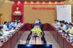 Phấn đấu diễn tập Khu vực phòng thủ tỉnh Tuyên Quang năm 2023 đạt xuất sắc