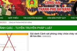 Giả danh cảnh sát phòng cháy, chữa cháy để lừa đảo