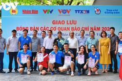 Đài Tiếng nói Việt Nam tổ chức Giải bóng bàn giao lưu giữa các đơn vị báo chí