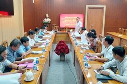 Tổ Đại biểu số 10 HĐND tỉnh An Giang giám sát tại UBND huyện Phú Tân trước kỳ họp giữa năm 2023