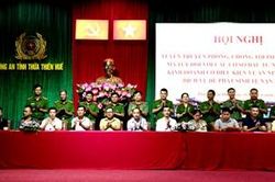 Hơn 100 cơ sở kinh doanh có điều kiện cam kết không để xảy ra tội phạm và tệ nạn ma túy