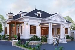 Ngắm nhìn những mẫu biệt thự 1 tầng đẹp nhất năm 2023
