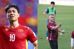 HLV Troussier dùng 'kế khích tướng', Công Phượng lập tức ghi bàn ngay trước cuộc so tài với đội bóng Tây Á