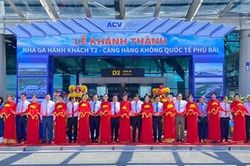 Khánh thành Nhà ga hành khách T2-Cảng hàng không quốc tế Phú Bài
