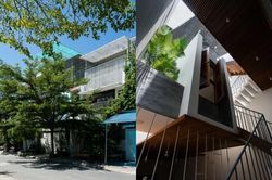 'Bọc lưới thép' bên ngoài, nhà hướng Tây không còn 'sợ nắng'