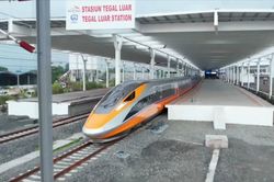 Tàu cao tốc đầu tiên của Indonesia đạt tốc độ chạy thử 300km một giờ