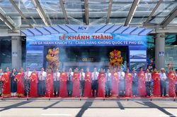 Khánh thành Nhà ga hành khách T2-Cảng hàng không quốc tế Phú Bài