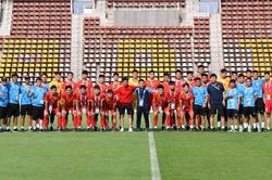U17 Việt Nam của HLV Hoàng Anh Tuấn xuất trận ở giải châu Á