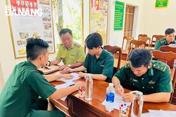 Xử phạt nhóm thanh niên đốt lửa, dựng lều trái phép ở khu vực biên giới biển