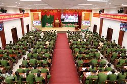 Hơn 400 cán bộ, chiến sĩ Công an tỉnh tham dự tập huấn nghiệp vụ công tác đăng ký xe