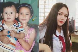 Lộ ảnh thời bé xinh như thiên thần của Xoài Non, đến Linh Ngọc Đàm còn cảm thán: 'Đẹp từ trong trứng'
