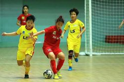 Đánh bại đội của hot girl Trần Thị Duyên, Thái Sơn Nam TP.HCM vô địch giải futsal nữ VĐQG 2023