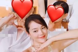 'Mẹ bầu' Minh Hằng 'quậy tới nóc' nhân dịp đặc biệt, nhìn là thấy cuộc sống hào môn hạnh phúc cỡ nào