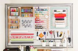 Pegboard - tấm bảng lưu trữ cần thiết cho không gian sống