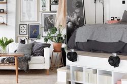 Căn hộ studio tuy nhỏ nhưng có thiết kế gác lửng tiện lợi, đẹp mắt