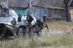 Ukraine đưa quân tới dọc biên giới với Belarus?
