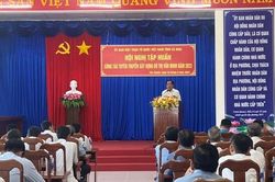 Cà Mau: Tập huấn công tác tuyên truyền xây dựng nông thôn mới