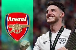 Arsenal tái thiết tuyến giữa, coi Declan Rice là mục tiêu hàng đầu