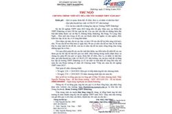 Thầy cô trường miền núi Quảng Trị kêu gọi 'Tiếp sức mùa thi' cho sĩ tử nghèo, khó khăn