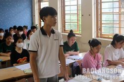 Tạo tâm lý vững vàng cho học sinh trước kỳ thi tốt nghiệp THPT