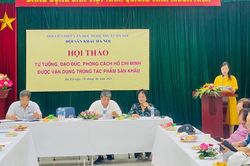 Xây dựng thêm nhiều tác phẩm sân khấu về Bác và tư tưởng, đạo đức, phong cách của Người