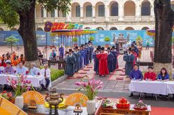 Tái hiện nghi lễ Tết Đoan Ngọ xưa tại Hoàng thành Thăng Long