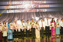 65 tác phẩm được trao Giải báo chí TP Hồ Chí Minh lần thứ 41