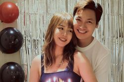 Bà xã Mạnh Trường hạnh phúc đón sinh nhật tuổi 38 bên gia đình, nhan sắc và mẹ 3 con gây chú ý
