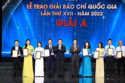 123 tác phẩm đoạt Giải Báo chí Quốc gia lần thứ XVII